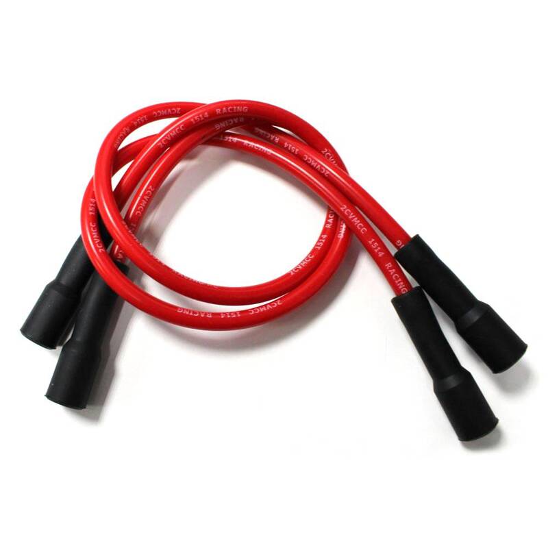 Spark cables red (set) 2CV/AMI/DYANE/MEHARI
